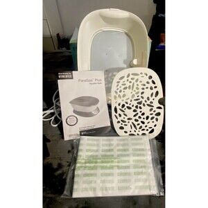 HoMedics ParaSpa Plus Paraffin Bath Hand & Foot Wax Spa w/ Accessories Open Box